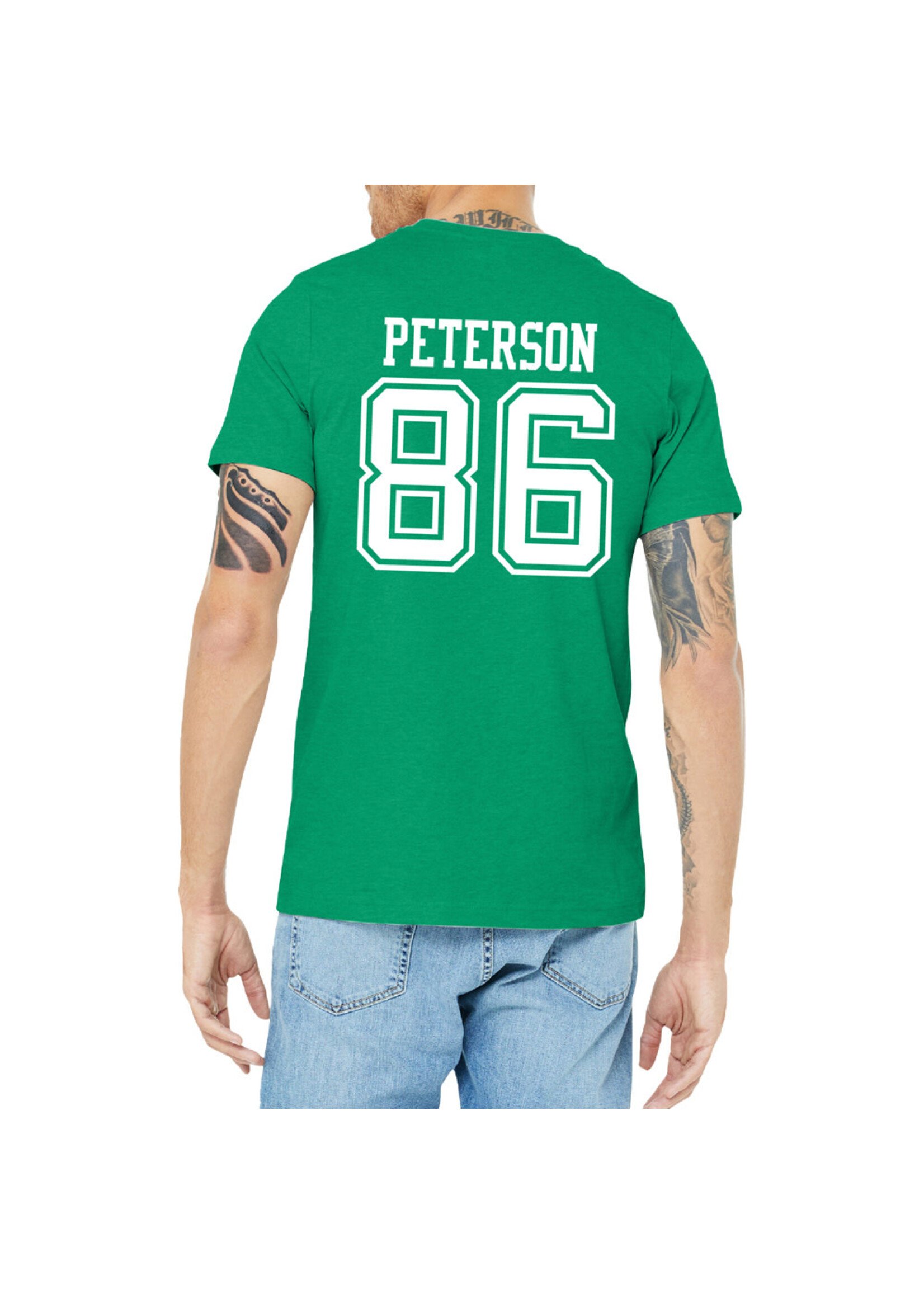 AHUNDYP #86 Karter Peterson North Dakota Football Sport Adult Tee