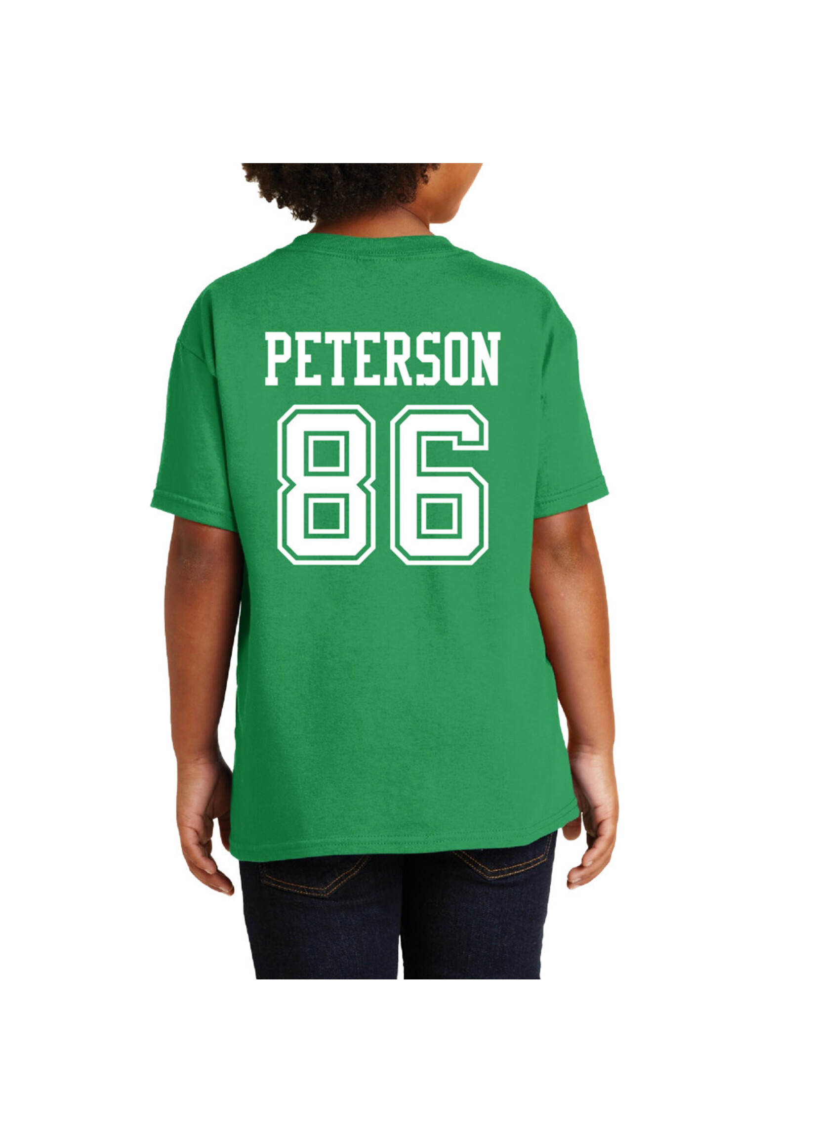 AHUNDYP #86 Karter Peterson North Dakota Football Sport Youth Tee