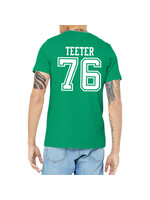 AHUNDYP #76 Ayden Teeter North Dakota Football Sport Adult Tee