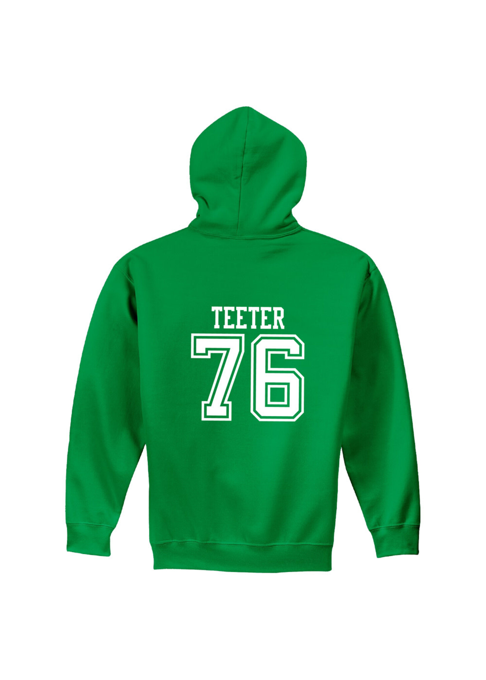 AHUNDYP #76 Ayden Teeter North Dakota Football Sport Adult Hood