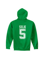 AHUNDYP #5 Jack Sulik North Dakota Football Sport Adult Hood