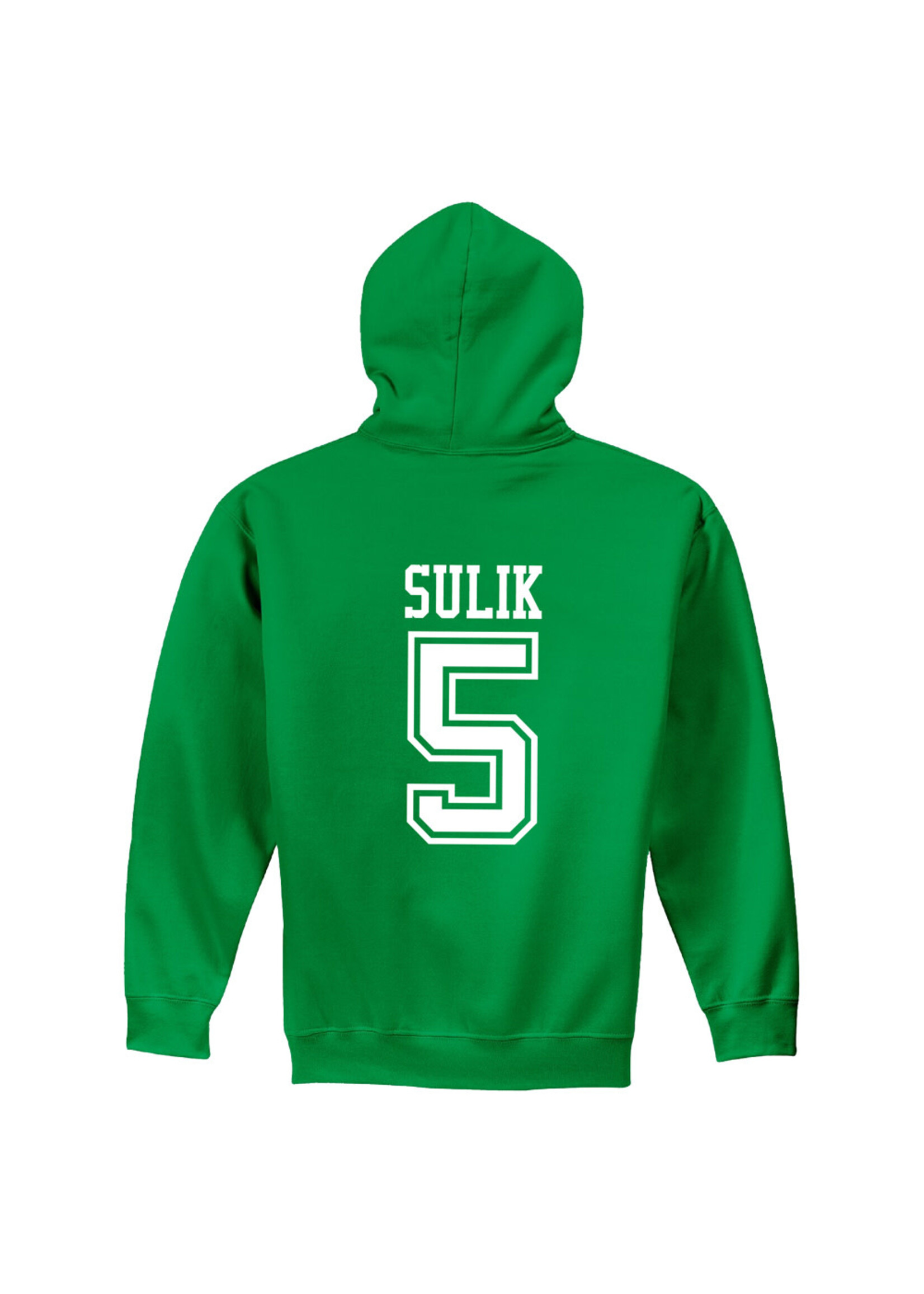 AHUNDYP #5 Jack Sulik North Dakota Football Sport Adult Hood
