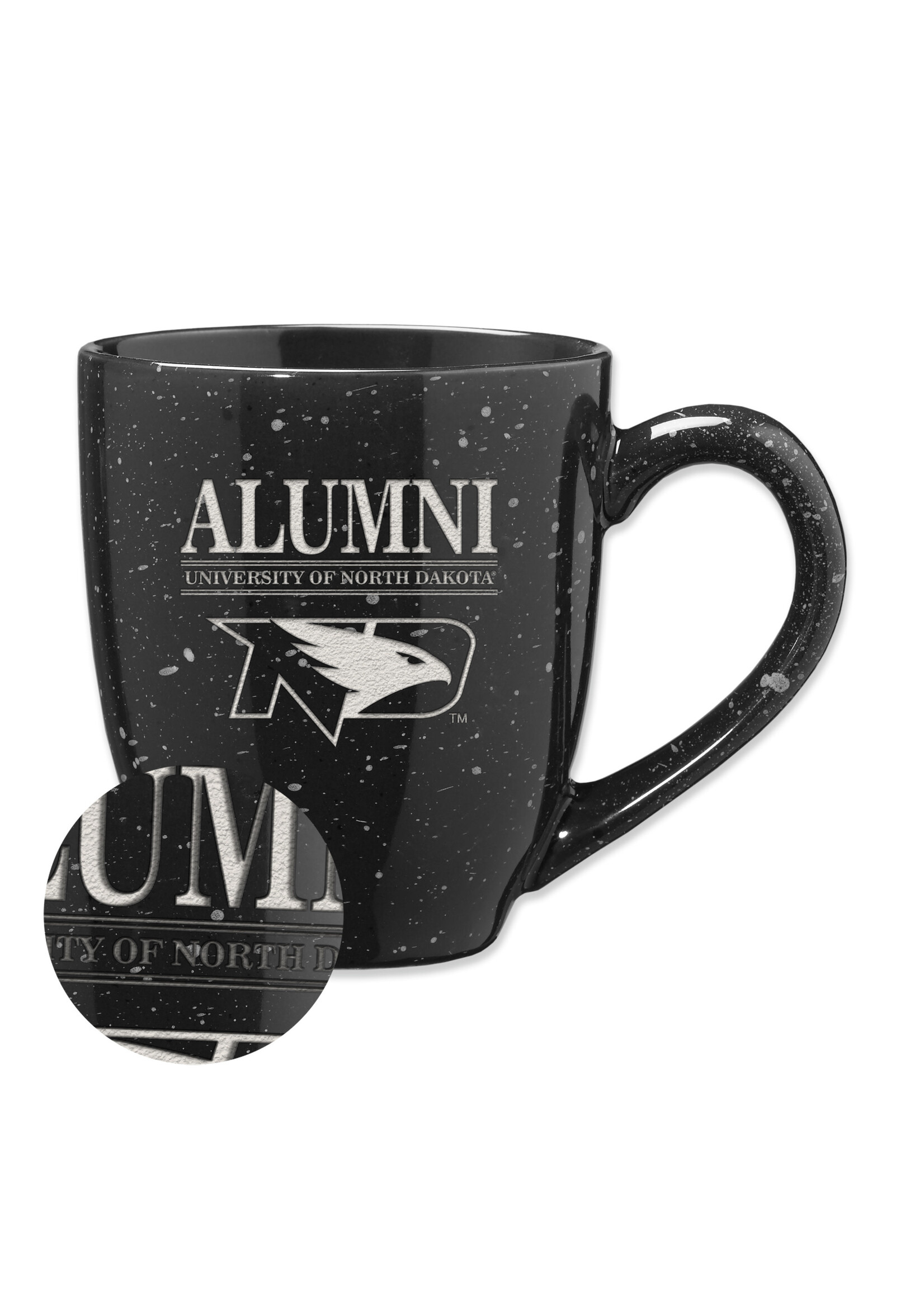 Rico Industries UND Fighting Hawks Alumni 16oz Bistro Mug
