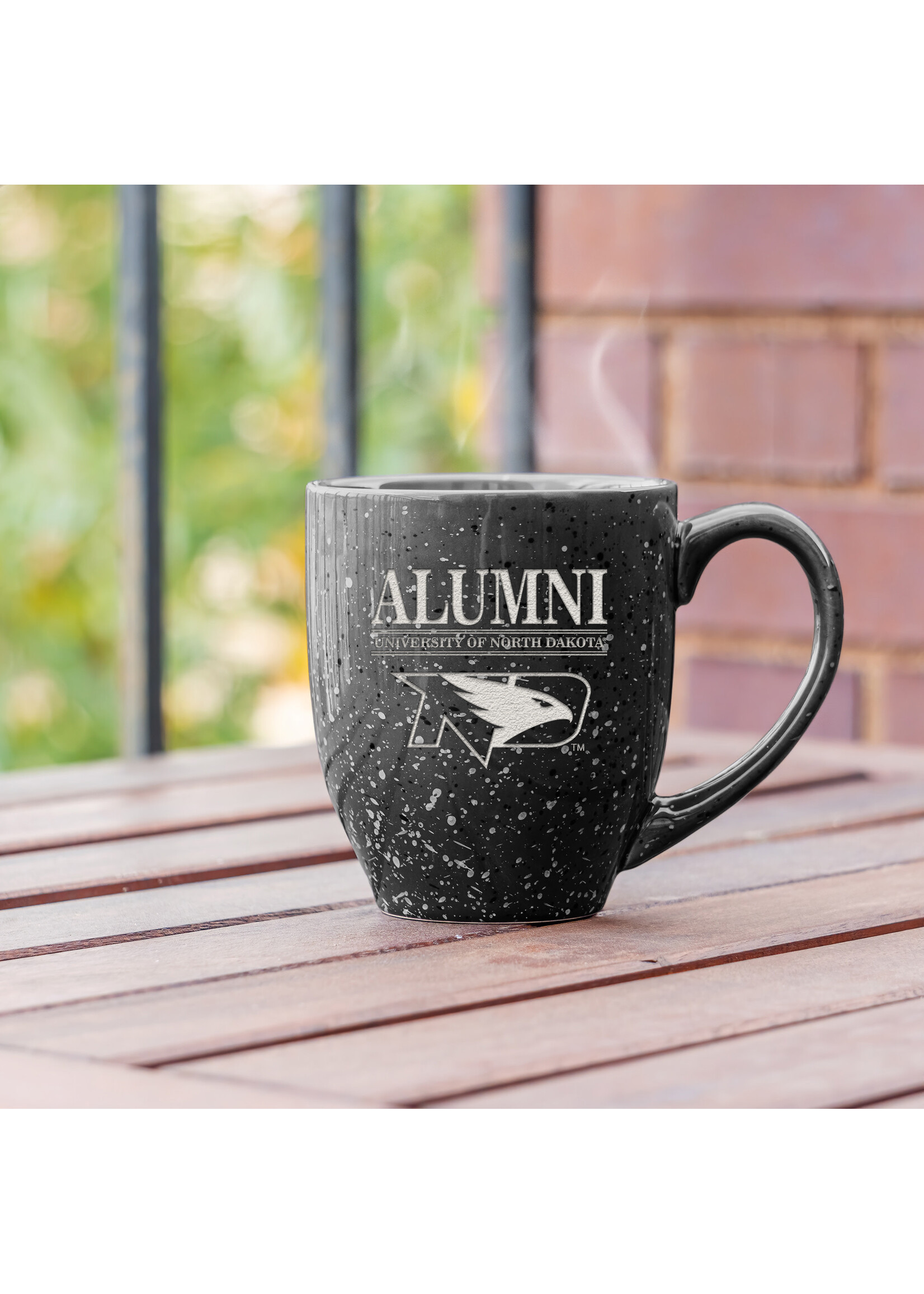 Rico Industries UND Fighting Hawks Alumni 16oz Bistro Mug