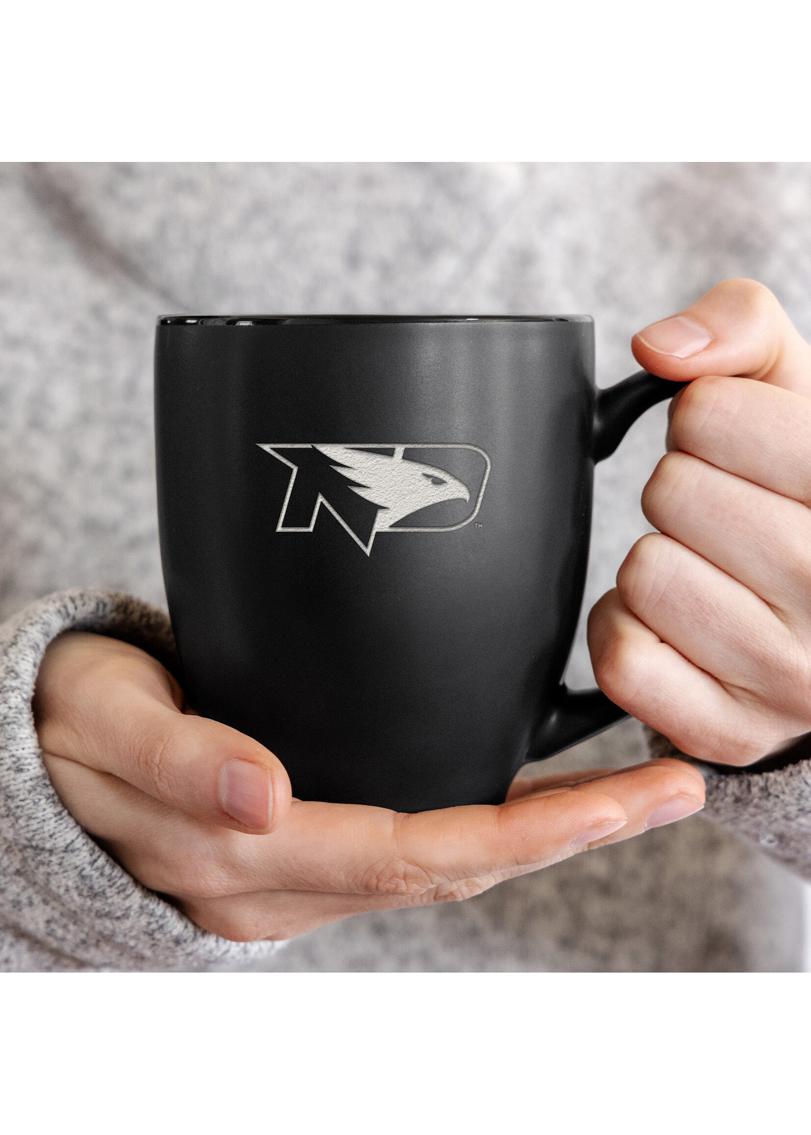 Rico Industries UND Fighting Hawks Bistro 16oz Mug