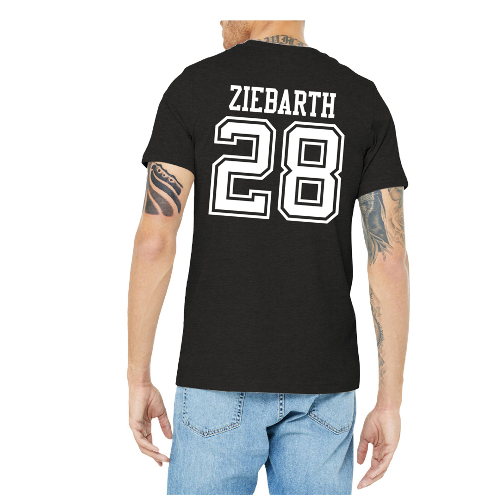 AHUNDYP #28 Gaven Ziebarth North Dakota Football Sport  Adult Tee