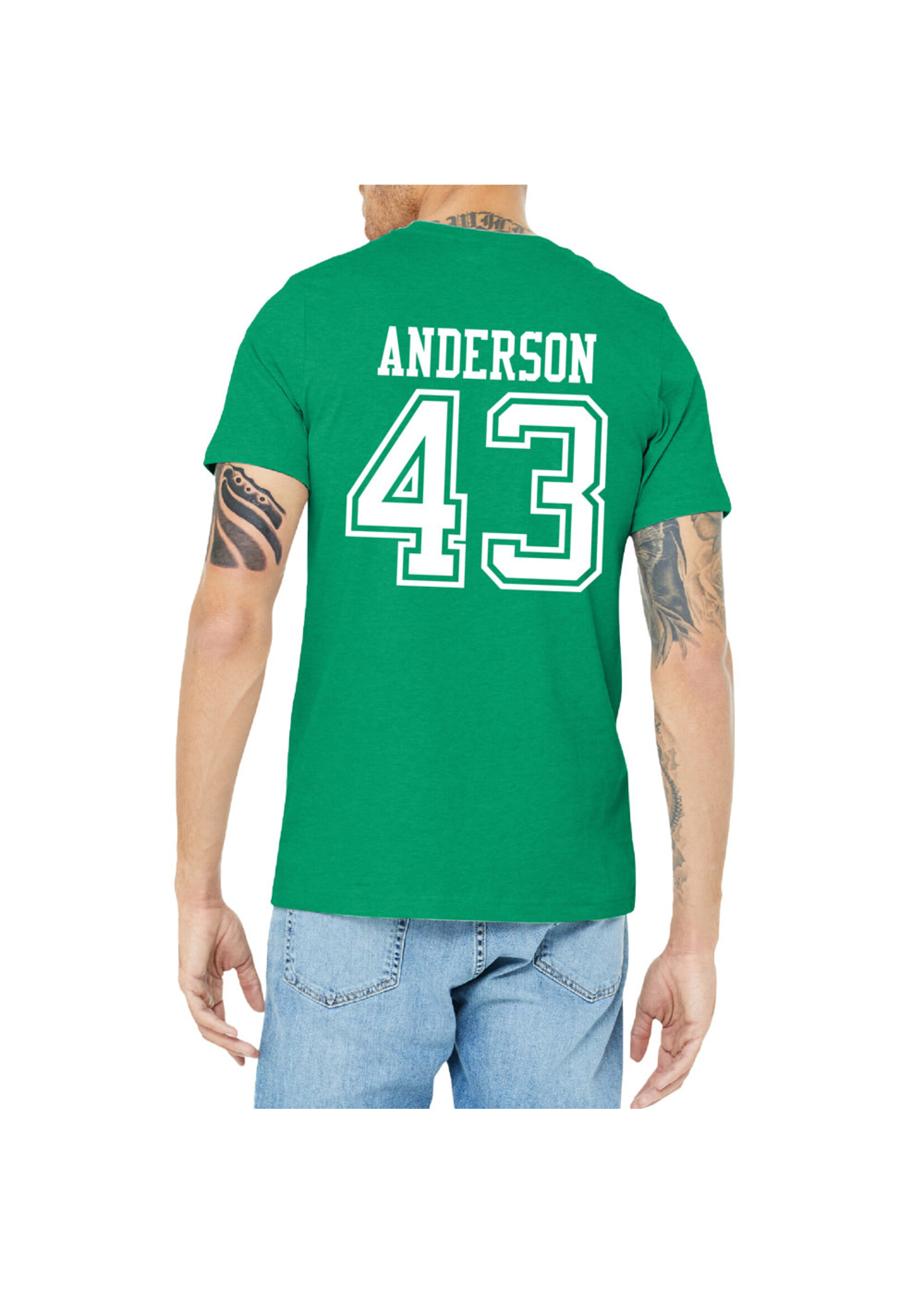 AHUNDYP #43 Gabriel Anderson North Dakota Football Sport Adult Tee