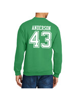 AHUNDYP #43 Gabriel Anderson North Dakota Football Sport Adult Crew