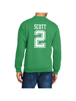 AHUNDYP #2 Avery Scott North Dakota Football Sport Adult Crew