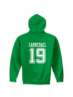 AHUNDYP #19 Idrique Carmichael North Dakota Football Sport Adult Hood
