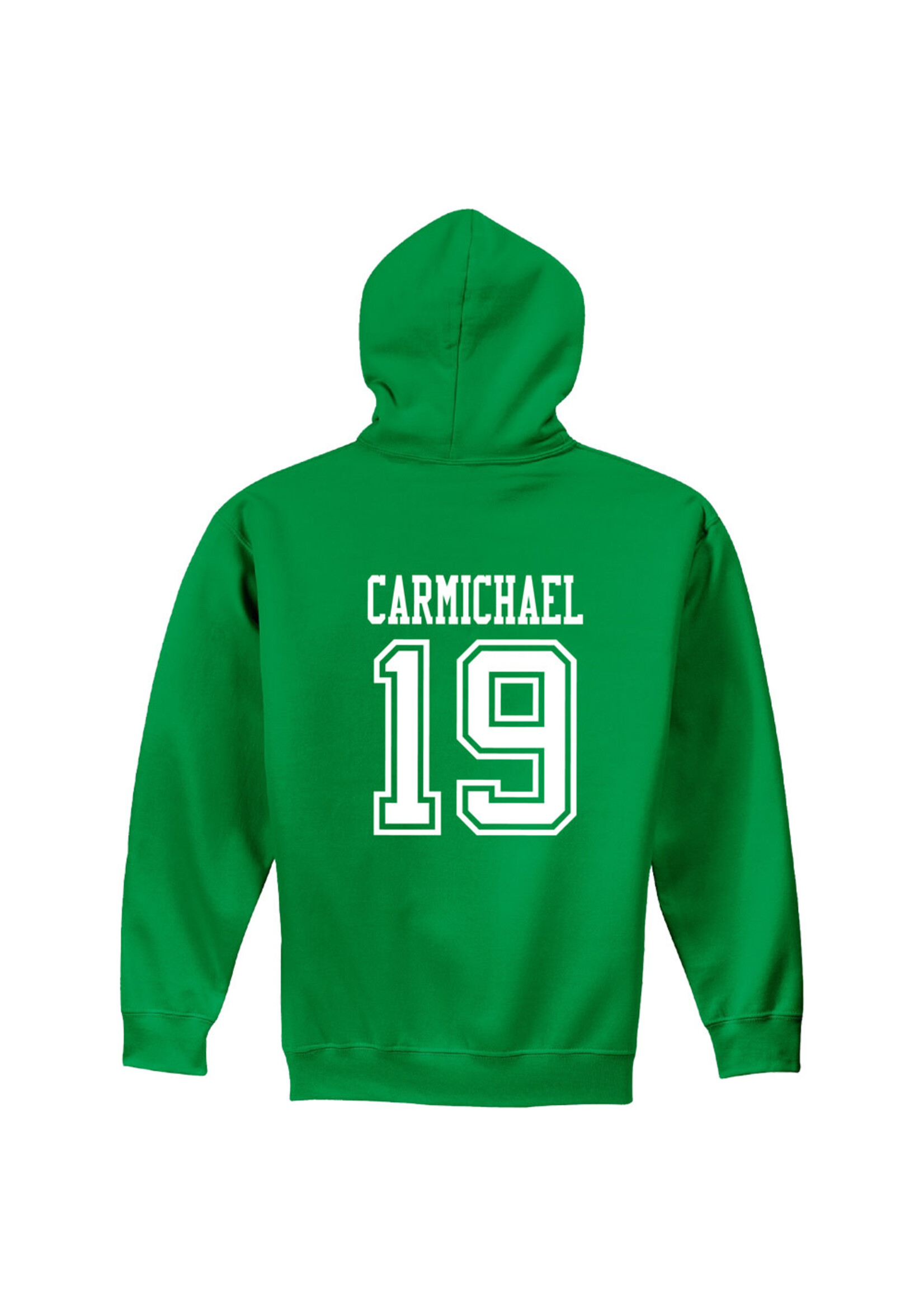 AHUNDYP #19 Idrique Carmichael North Dakota Football Sport Adult Hood