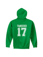 AHUNDYP #17 Nate Frankfather North Dakota Football Sport Adult Hood