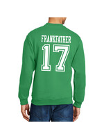 AHUNDYP #17 Nate Frankfather North Dakota Football Sport Adult Crew