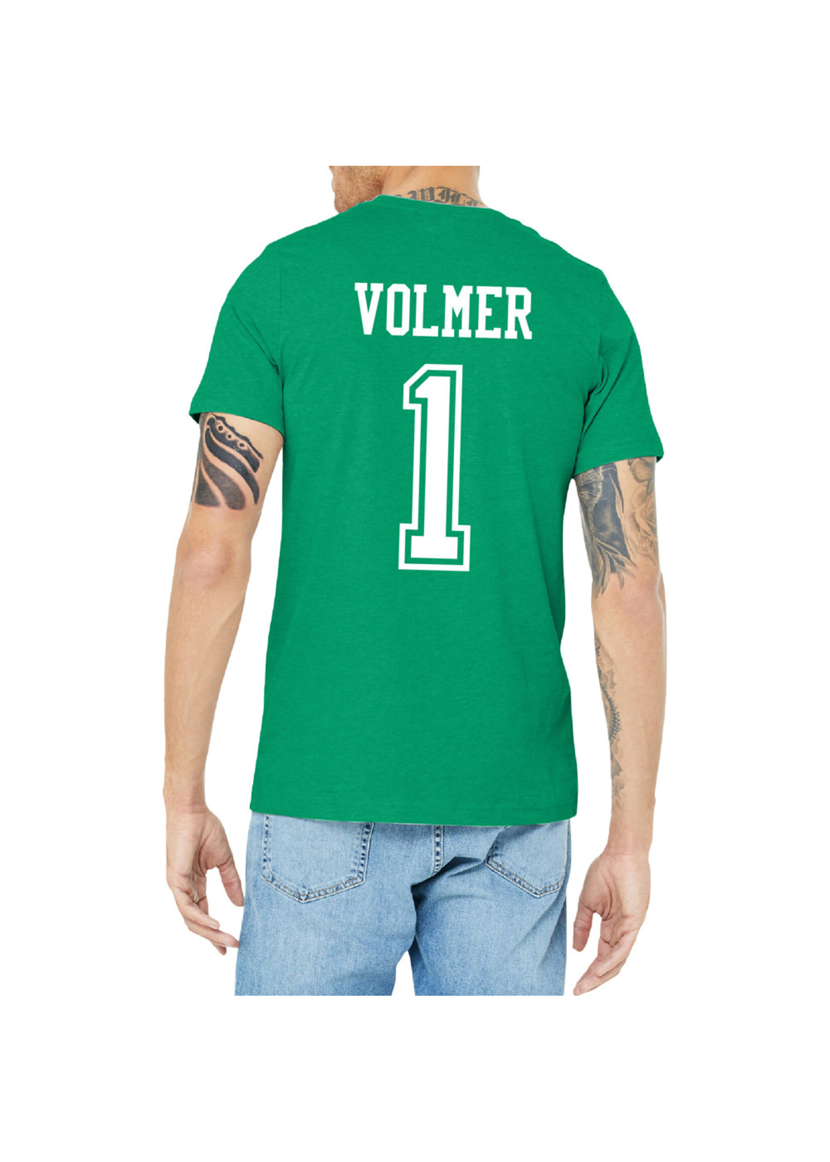 AHUNDYP #1 Skyler Volmer North Dakota Basketball Sport  Adult Tee