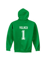 AHUNDYP #1 Skyler Volmer North Dakota Basketball Sport Adult Hood