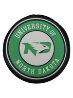 All Star Dogs North Dakota Fighting Hawks Hockey Puck Toy