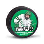 Wincraft Jake Livanavage #4 UND Hockey Player Puck