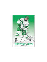 Wincraft Jake Livanavage #4 UND Hockey 2" x 3" Player Magnet
