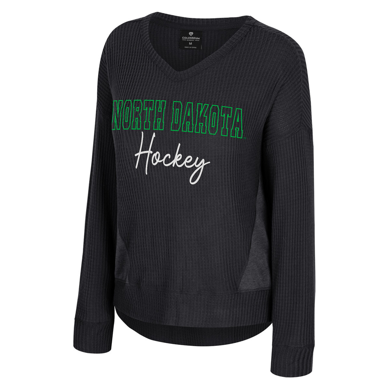 Colosseum Athletics French Surplice Waffle Sweater