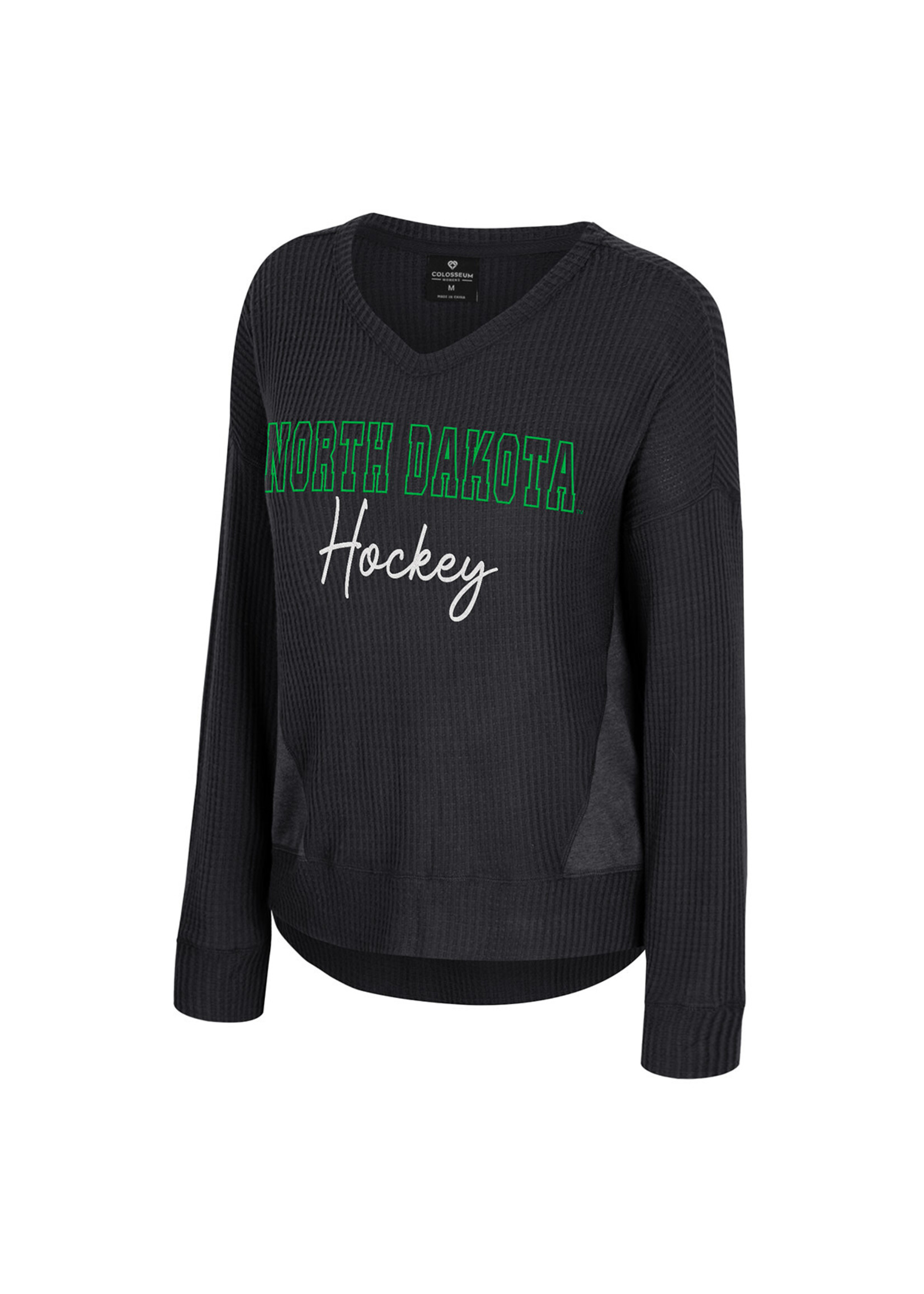 Colosseum Athletics French Surplice Waffle Sweater