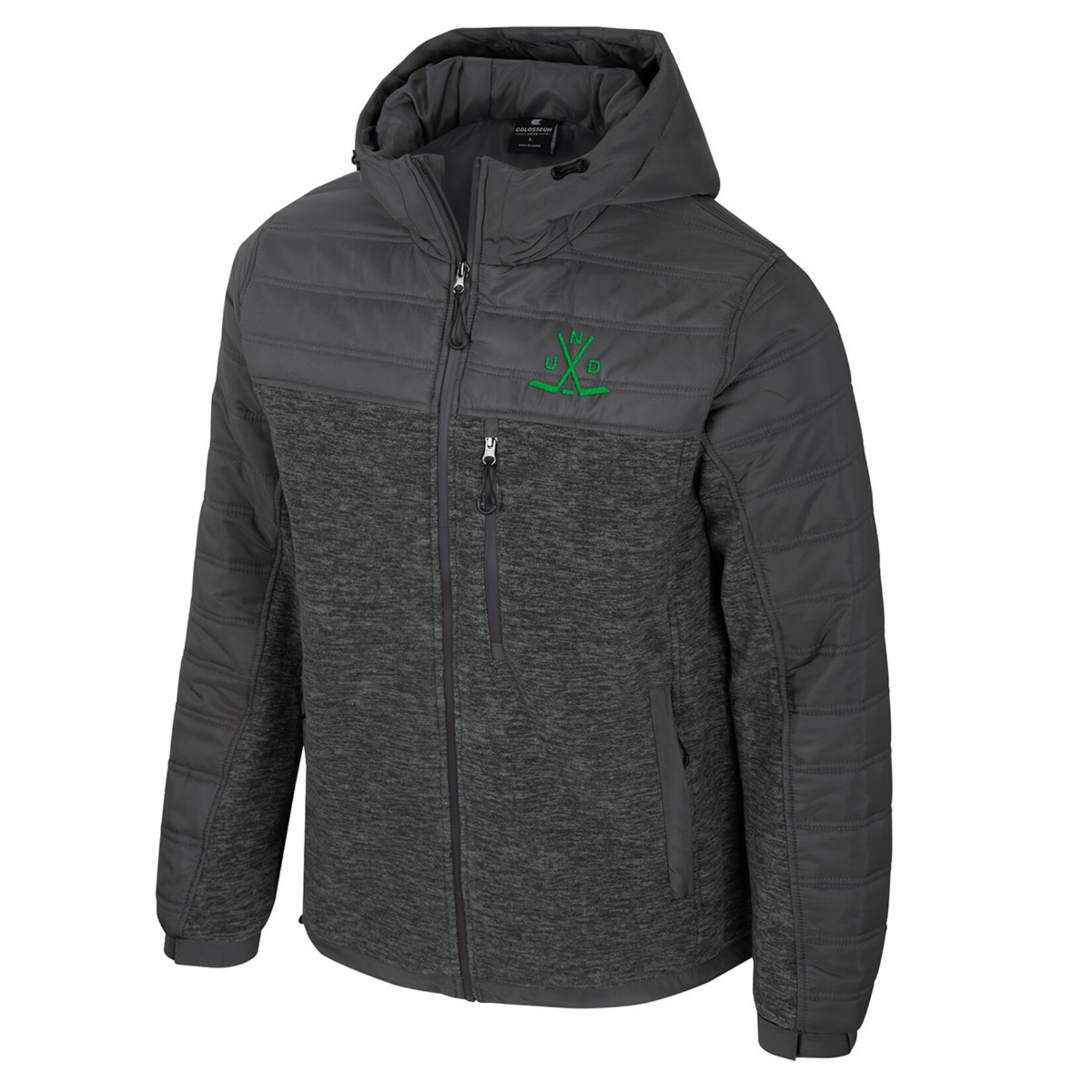 Colosseum Athletics Nightman Full Zip Hooded Jacket