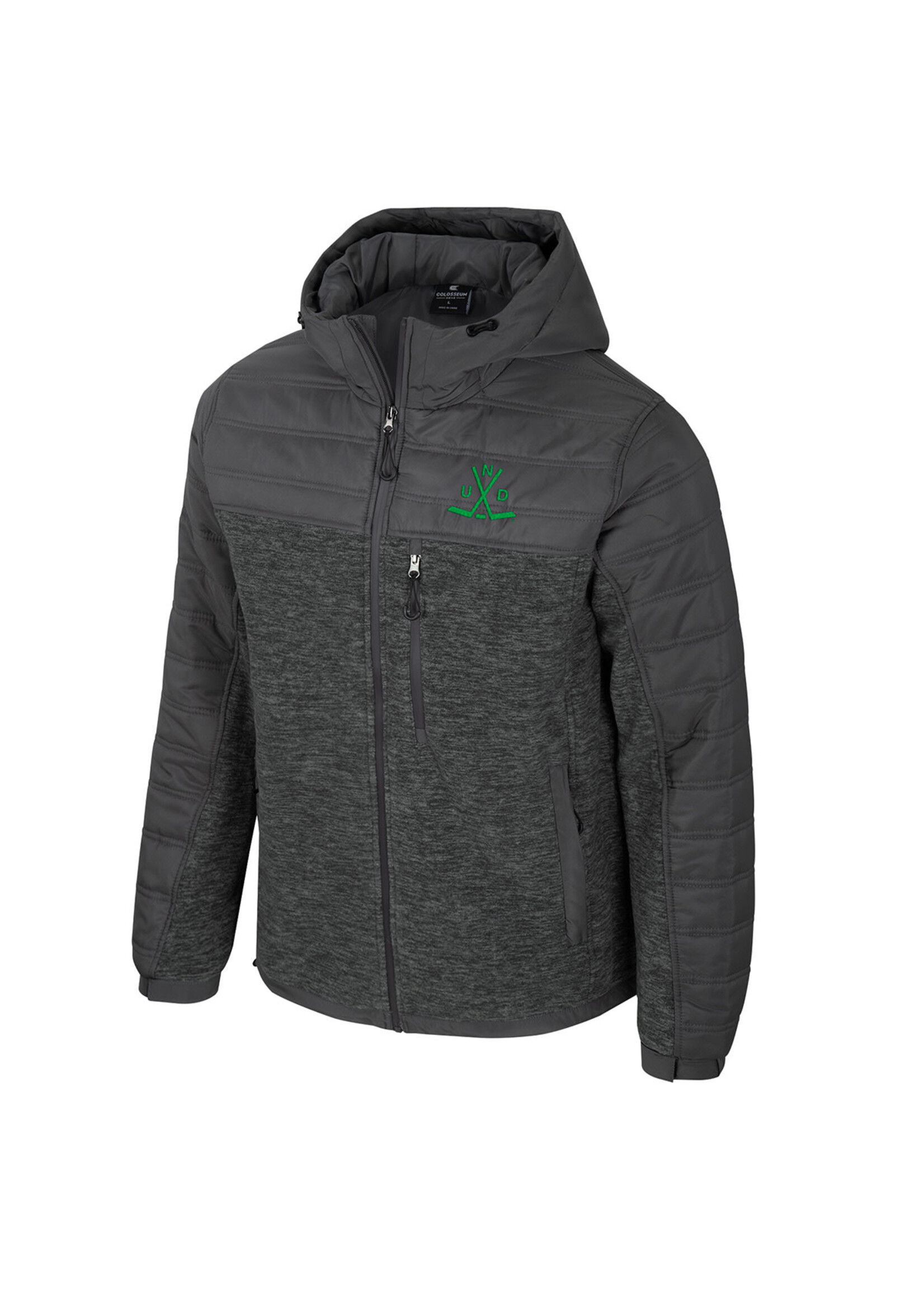 Colosseum Athletics Nightman Full Zip Hooded Jacket