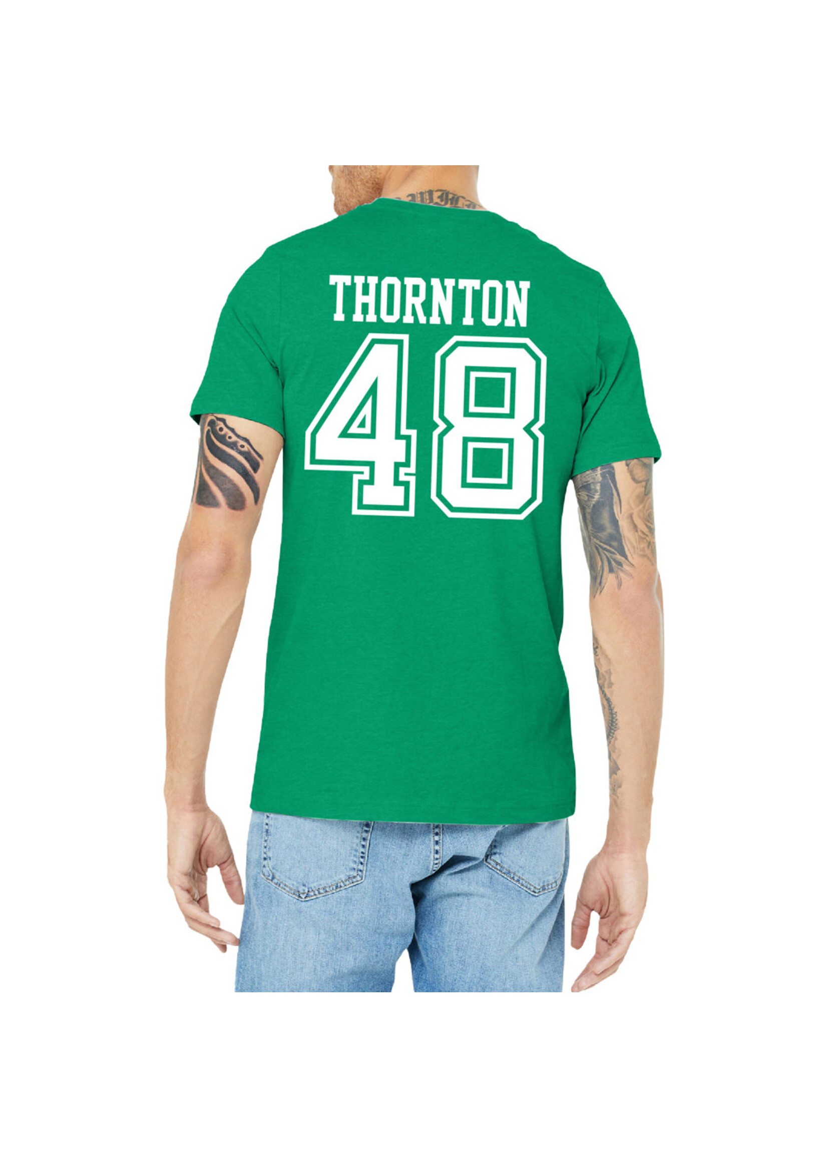 AHUNDYP #48 Brody Thornton North Dakota Football Sport Adult Tee