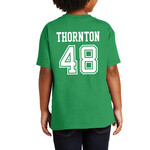 AHUNDYP #48 Brody Thornton North Dakota Football Sport Youth Tee