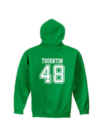 AHUNDYP #48 Brody Thornton North Dakota Football Sport Adult Hood