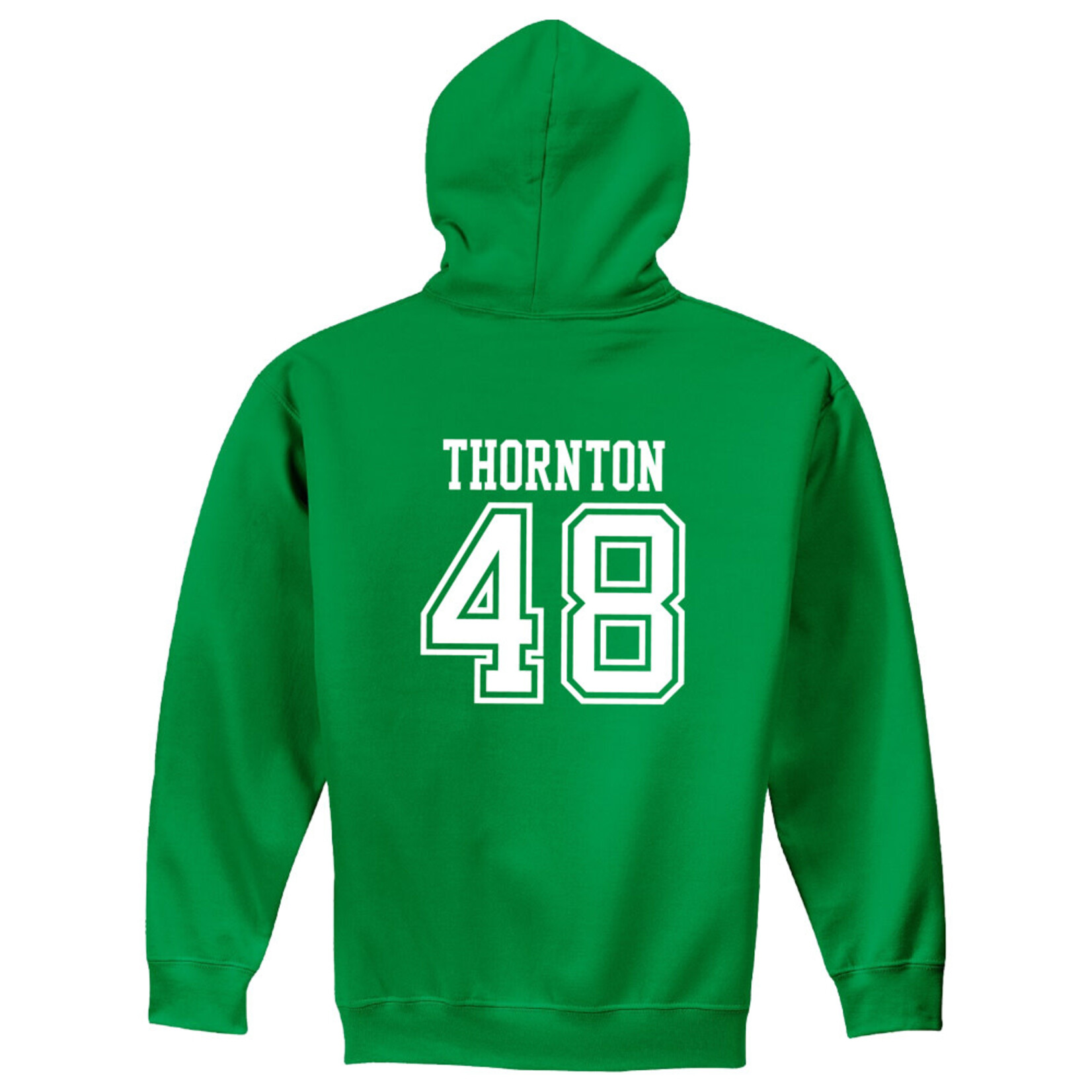 AHUNDYP #48 Brody Thornton North Dakota Football Sport Adult Hood
