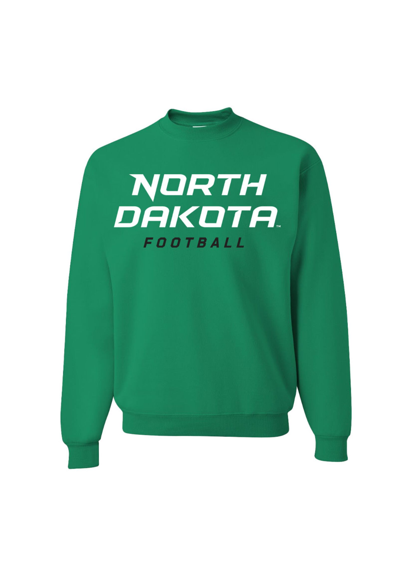AHUNDYP #48 Brody Thornton North Dakota Football Sport Adult Crew