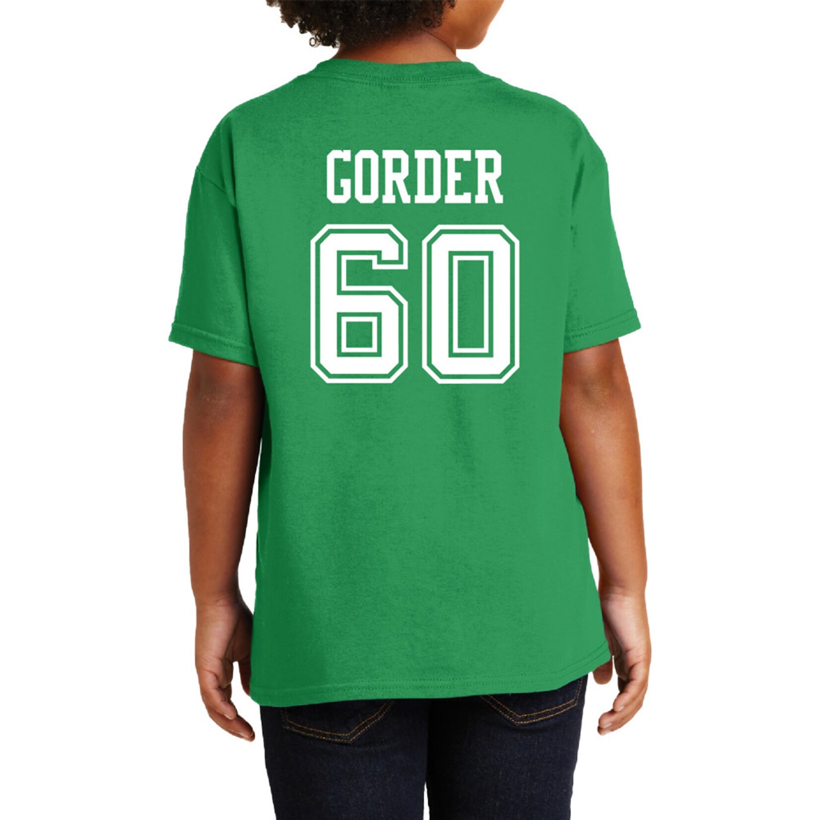 AHUNDYP #60 Carter Gorder North Dakota Football Sport Youth Tee