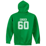 AHUNDYP #60 Carter Gorder North Dakota Football Sport Adult Hood