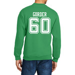 AHUNDYP #60 Carter Gorder North Dakota Football Sport Adult Crew