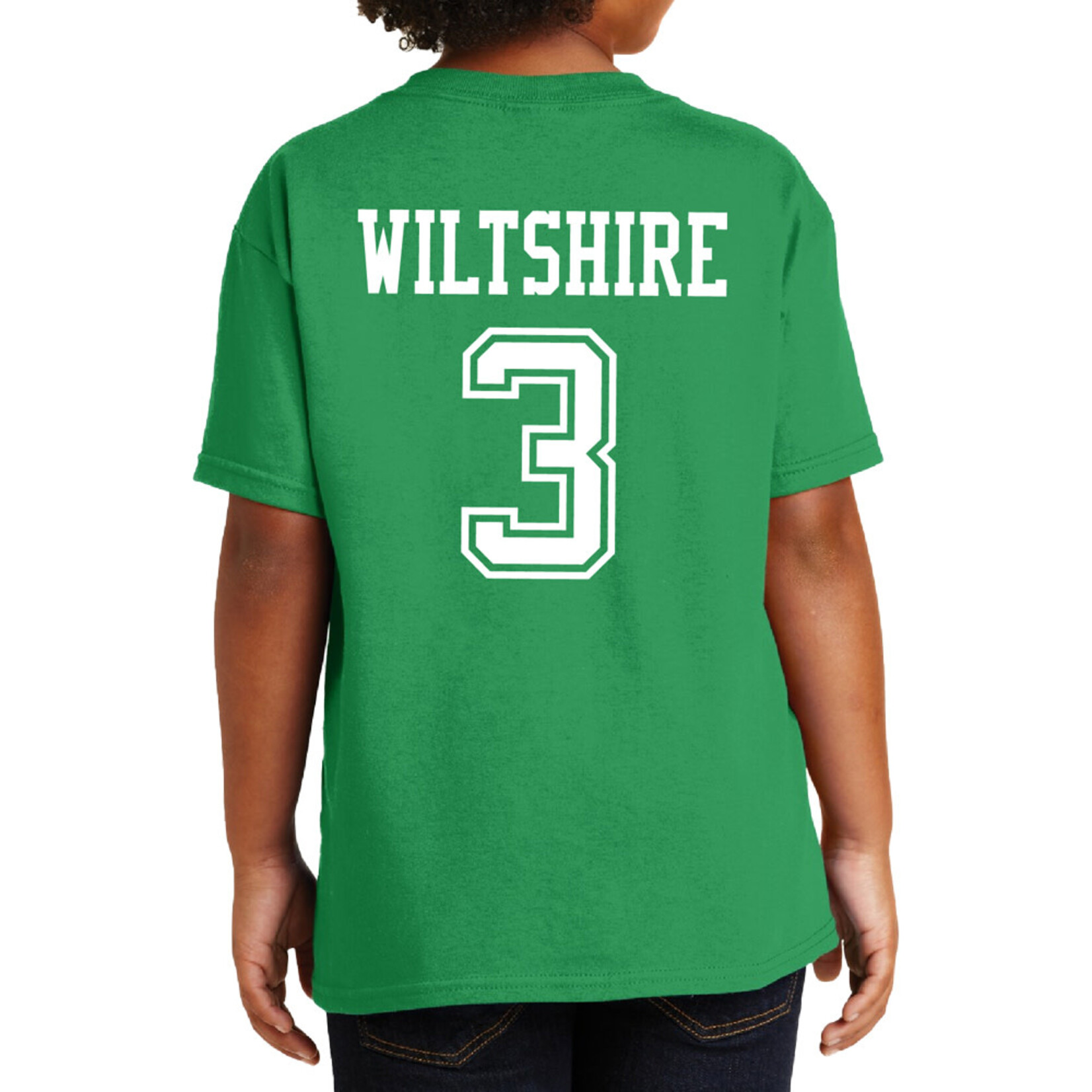 AHUNDYP #3 Jonethan Wiltshire North Dakota Football Sport Youth Tee