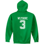 AHUNDYP #3 Jonethan Wiltshire North Dakota Football Sport Adult Hood