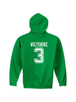 AHUNDYP #3 Jonethan Wiltshire North Dakota Football Sport Adult Hood AHUNDYP #3 Jonethan Wiltshire North Dakota Football Sport Adult Hood