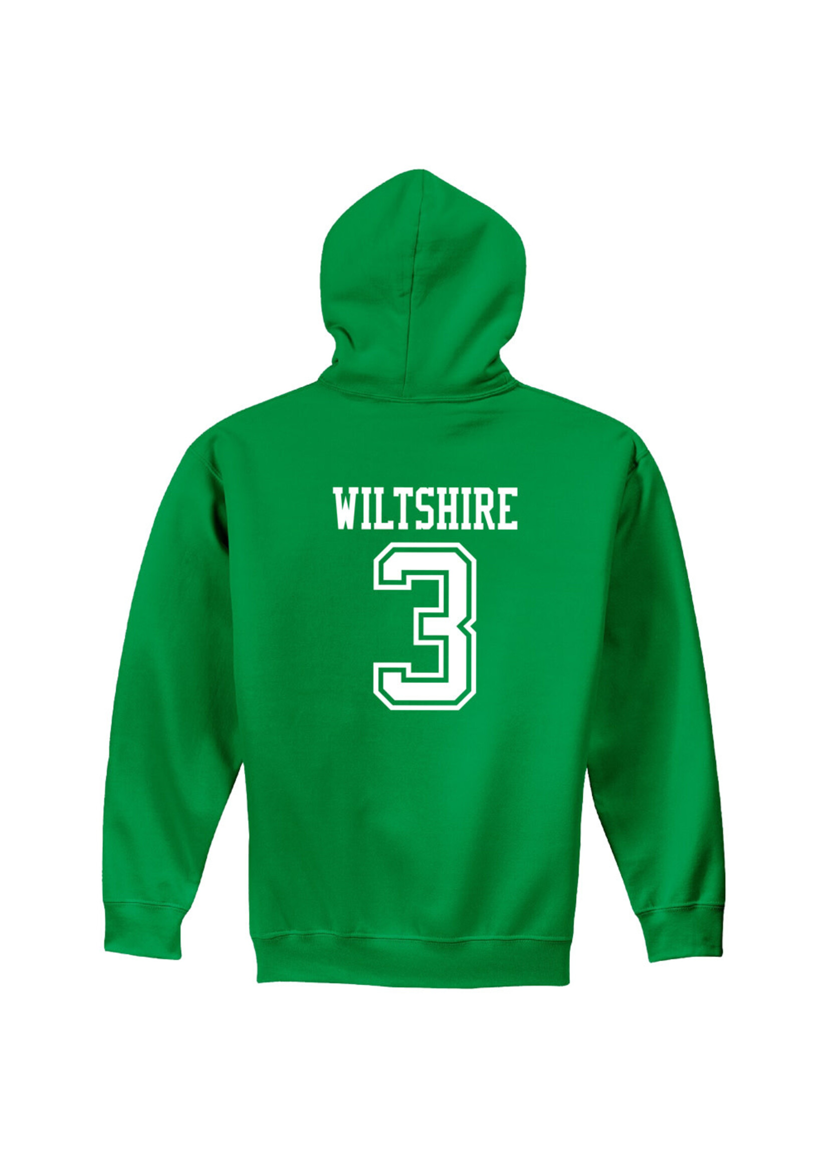 AHUNDYP #3 Jonethan Wiltshire North Dakota Football Sport Adult Hood