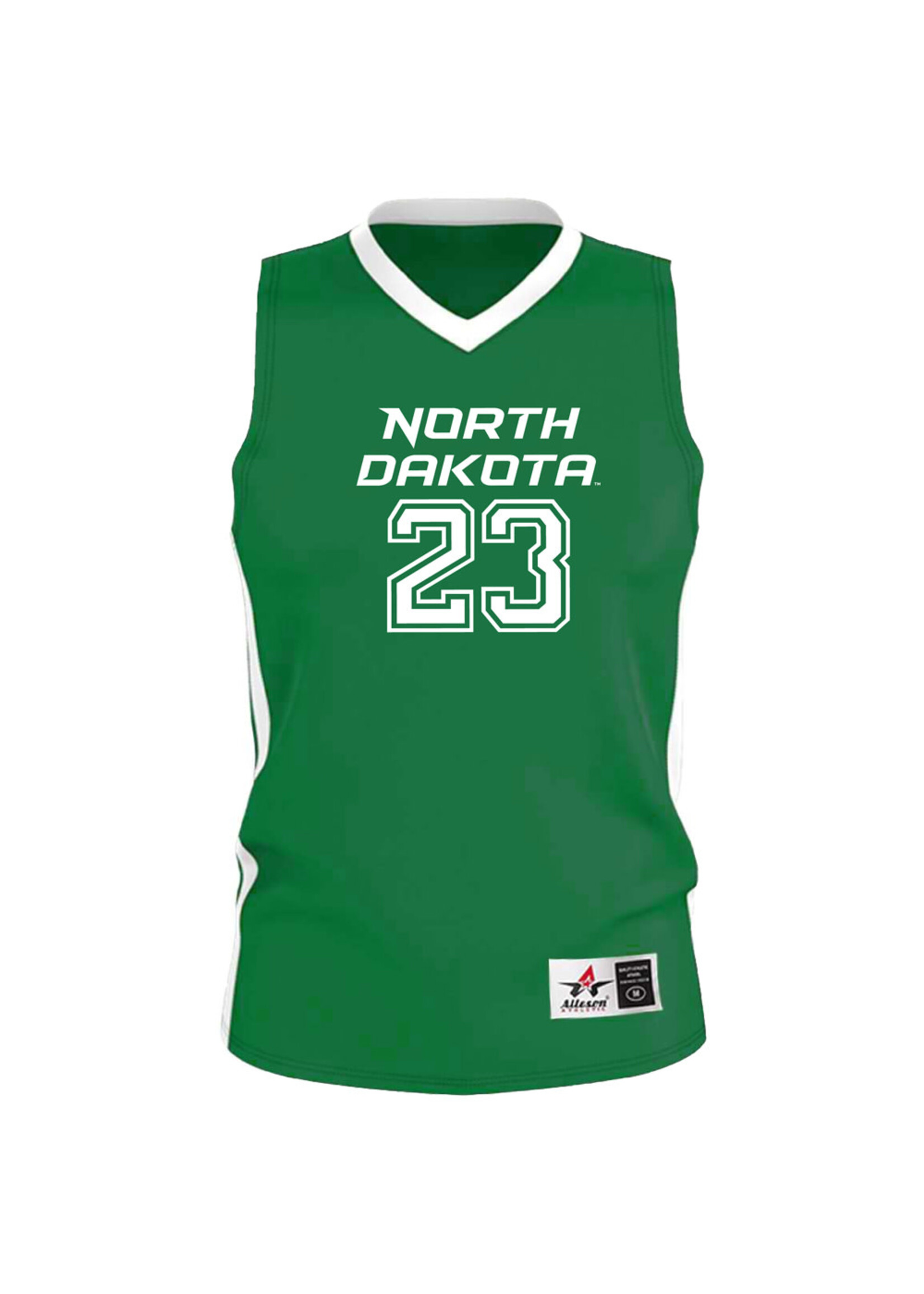 #23 Wylee Delorme Fan North Dakota Basketball Jersey Adult