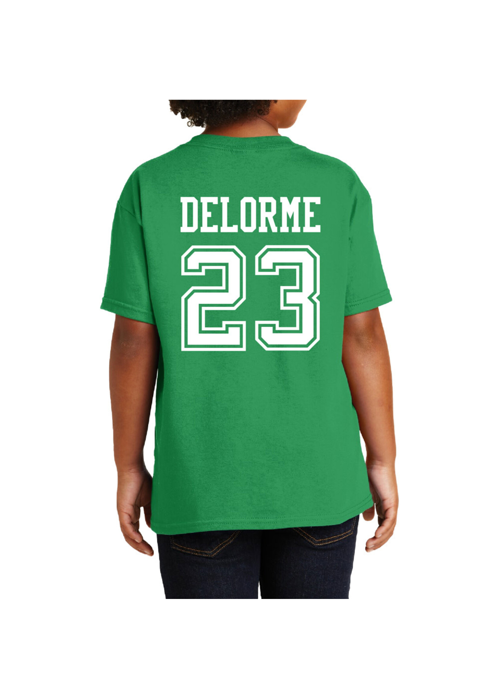 AHUNDYP #23 Wylee Delorme North Dakota Basketball Sport Youth Tee