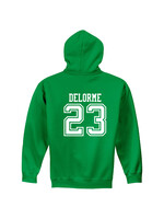 AHUNDYP #23 Wylee Delorme North Dakota Basketball Sport Adult Hood