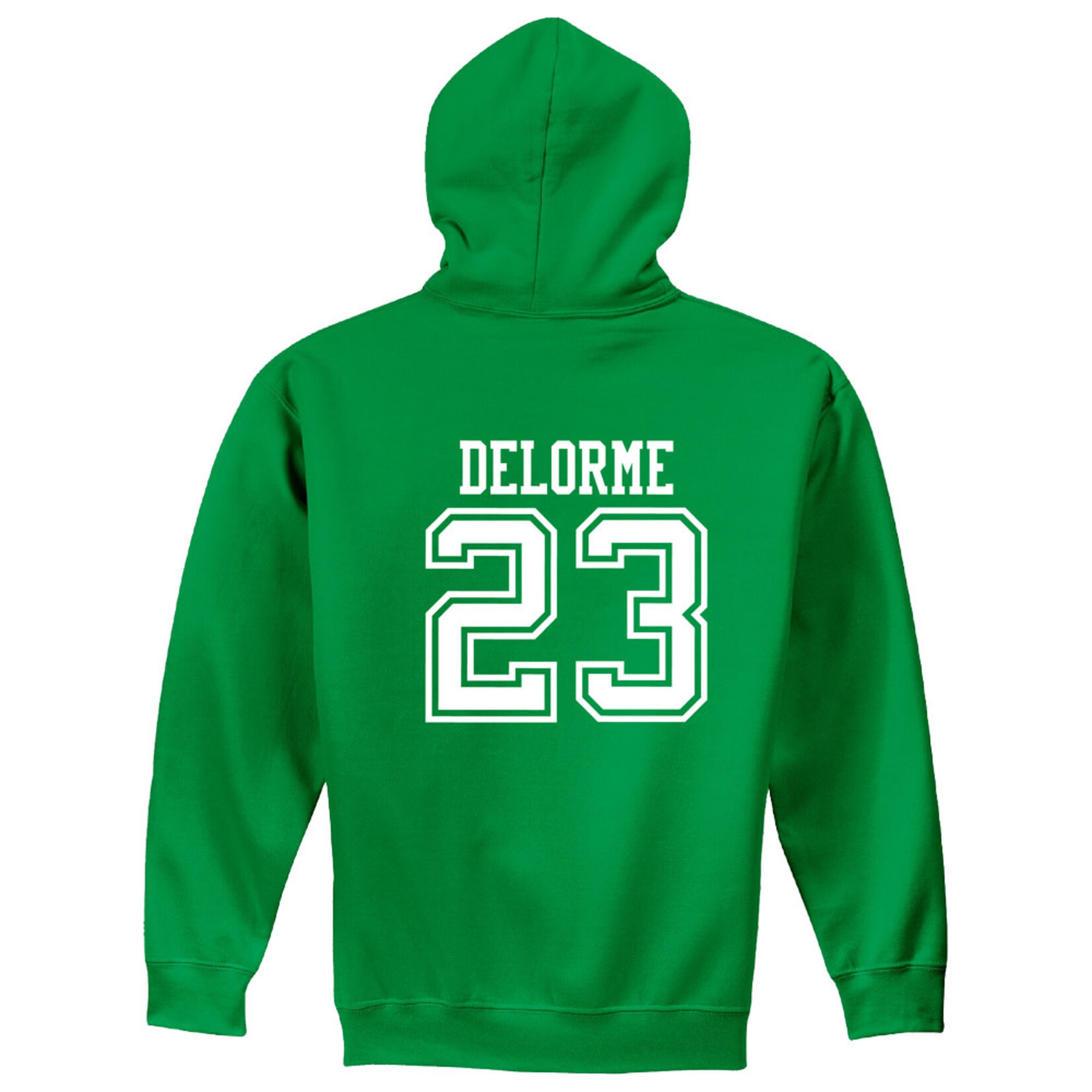 AHUNDYP #23 Wylee Delorme North Dakota Basketball Sport Adult Hood