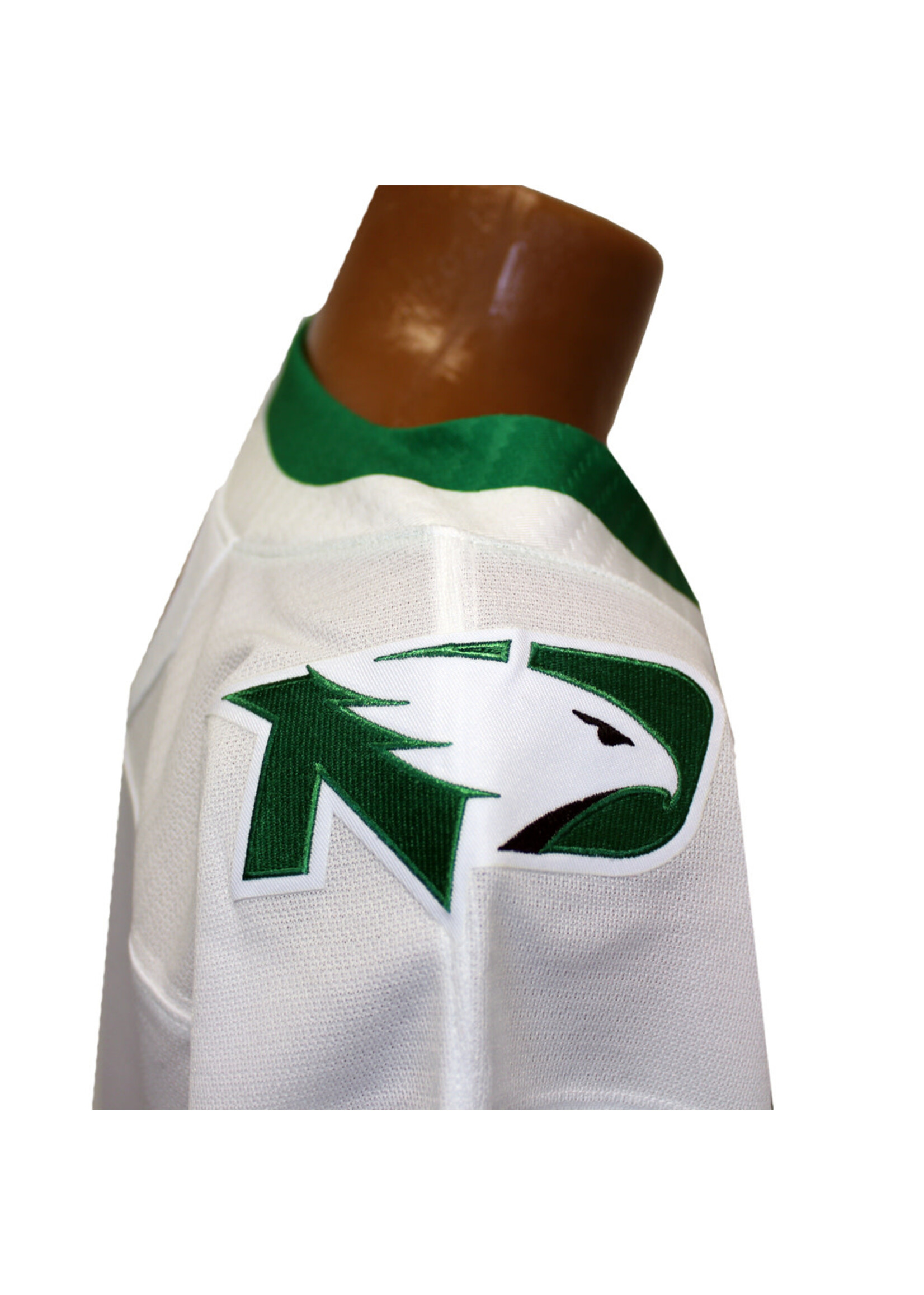 CCM Hockey CCM Authentic Home Alt. White NODAK Hockey Jersey