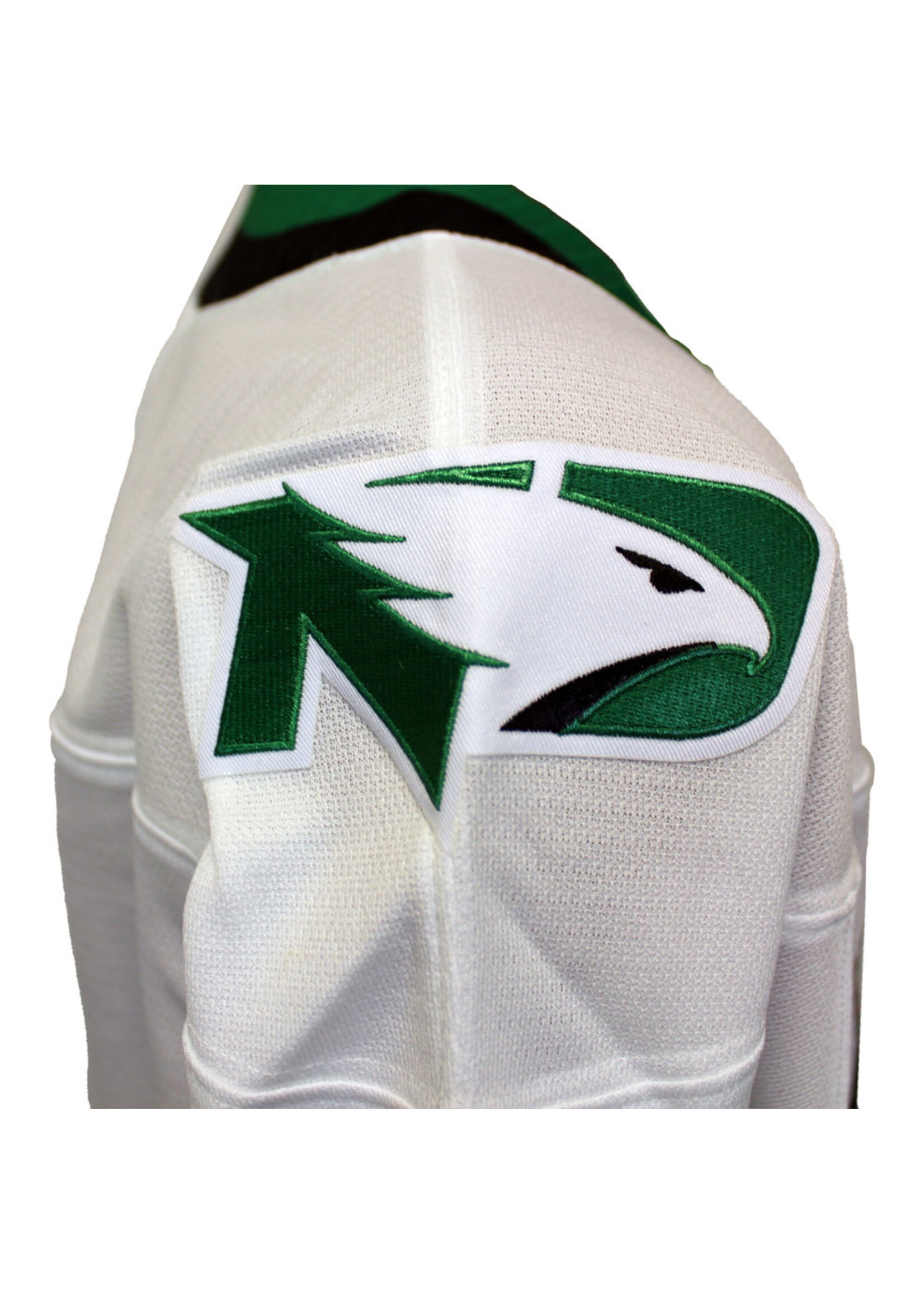 CCM Hockey CCM Authentic Home Alt. White NODAK Hockey Jersey