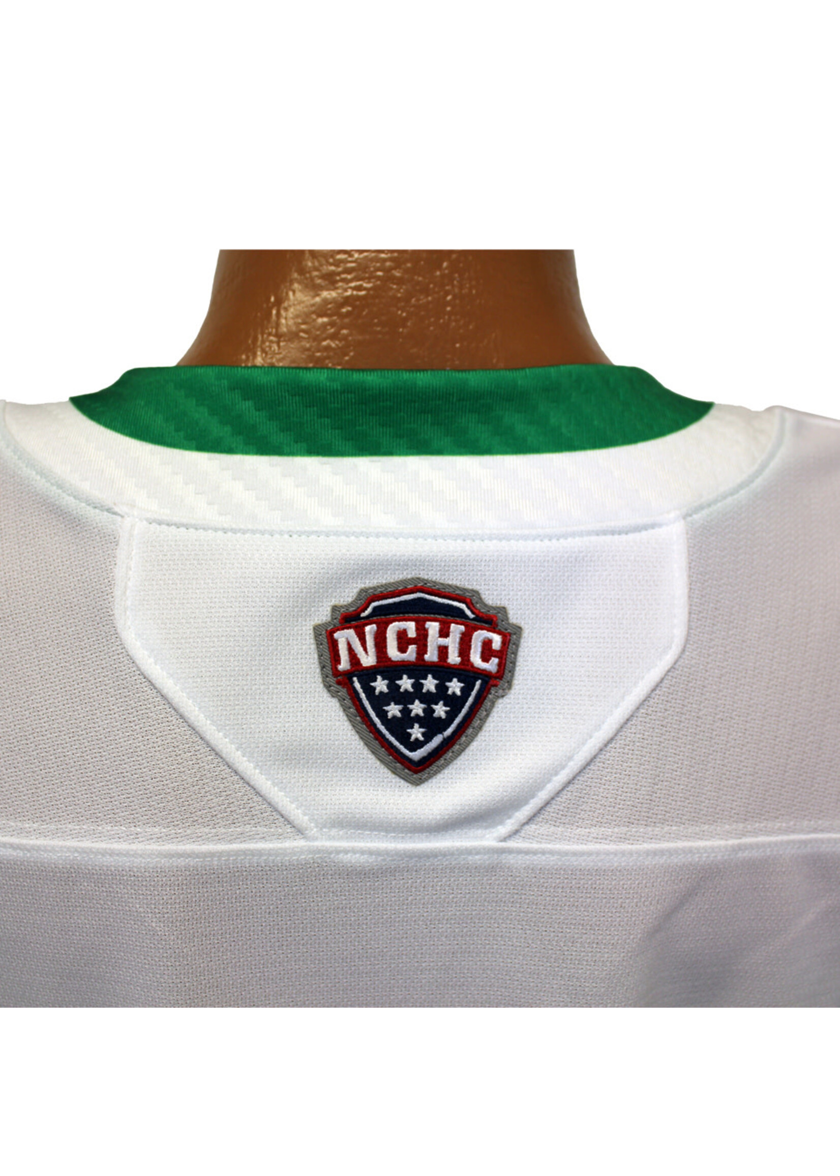 CCM Hockey CCM Authentic Home Alt. White NODAK Hockey Jersey