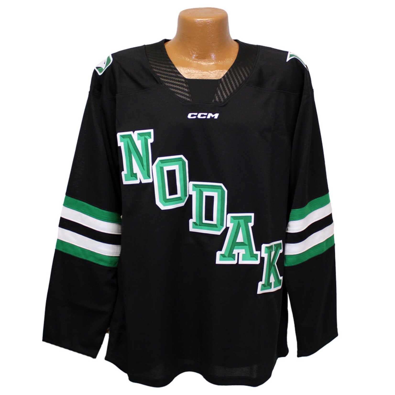 トップス CVTVIST Hockey Jersey CCM Authentic Road Alt. Black NODAK Hockey Jersey - Sioux