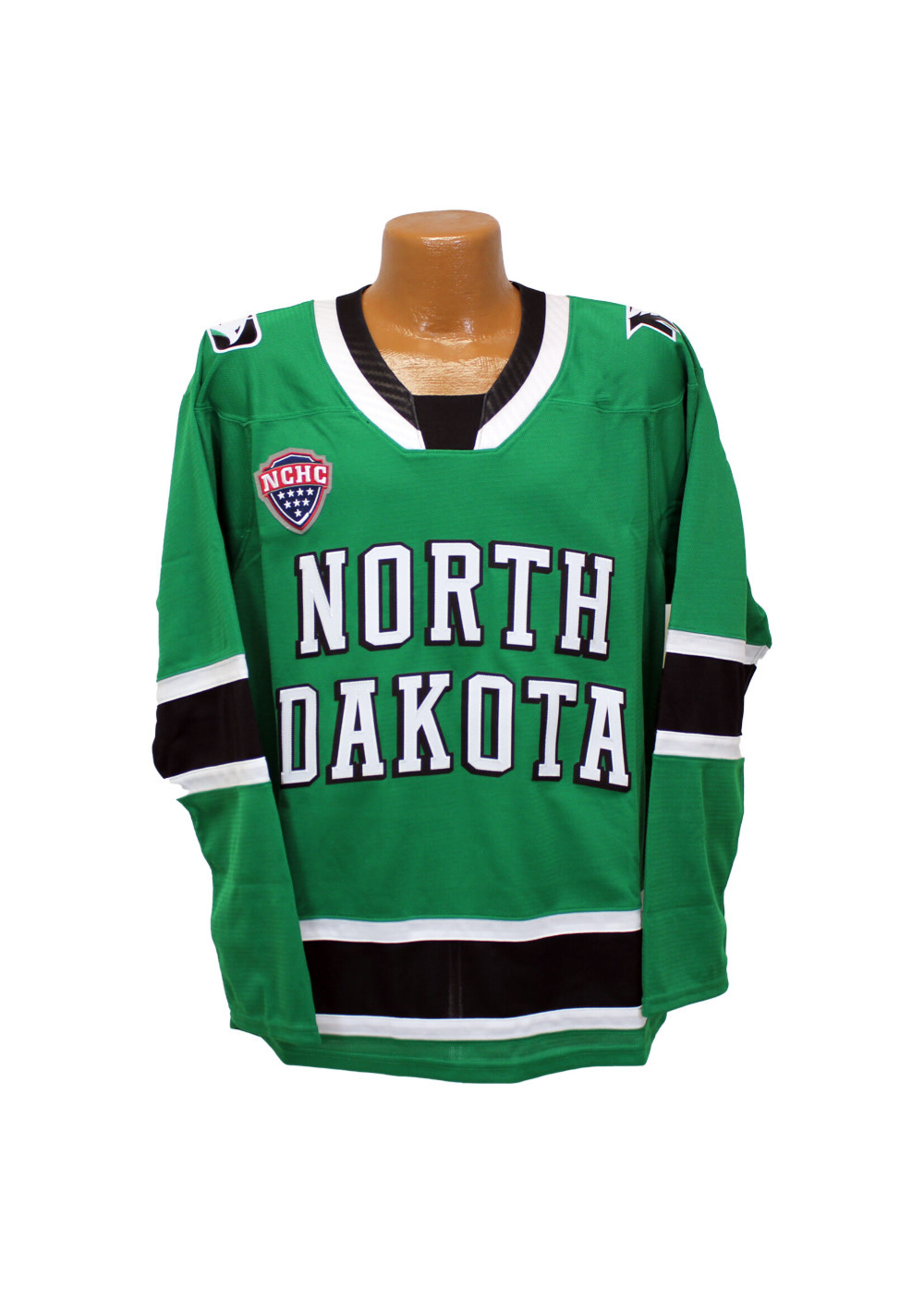 CCM Hockey CCM Authentic Road Kelly Green North Dakota Hockey Jersey