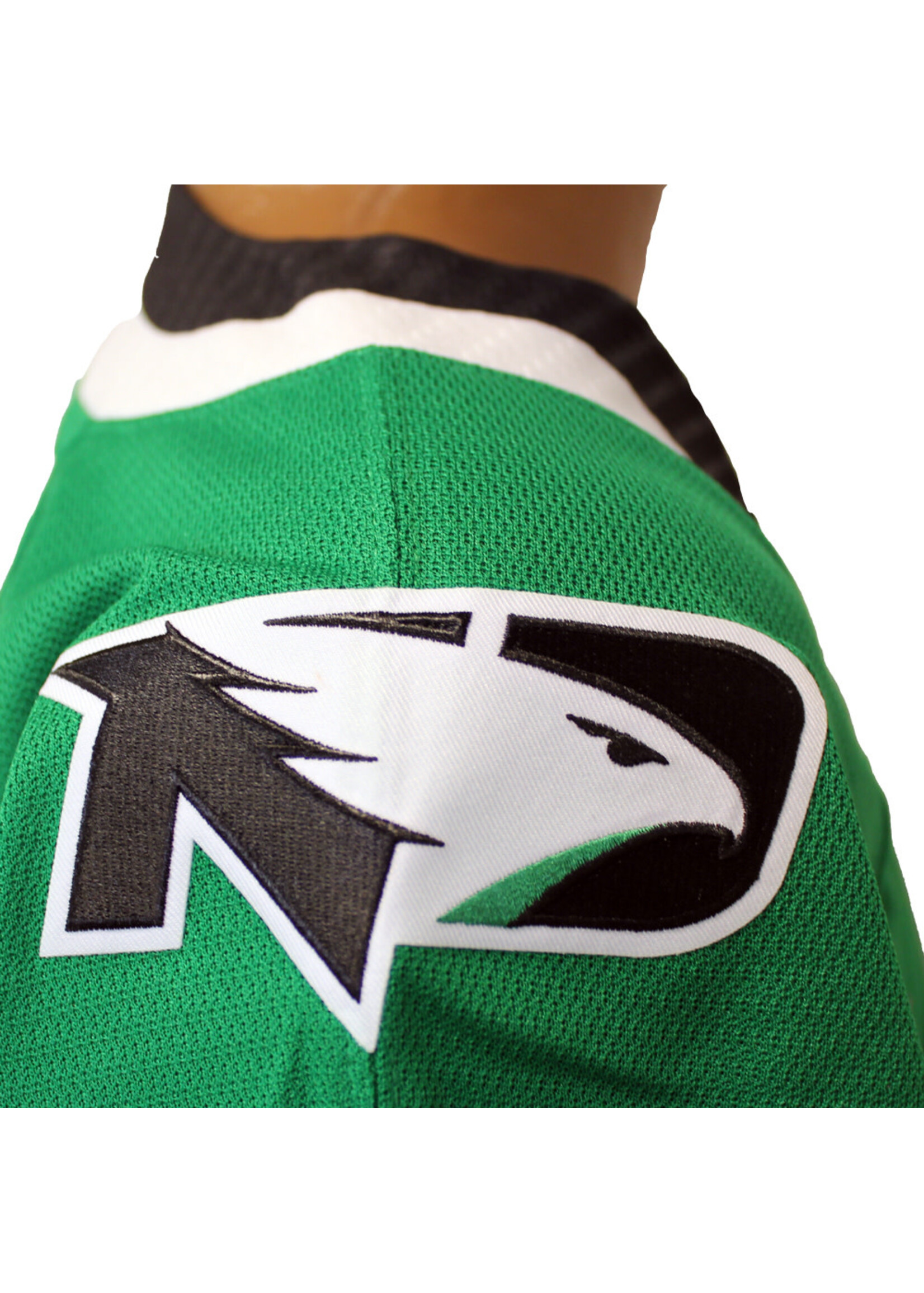 CCM Hockey CCM Authentic Road Kelly Green North Dakota Hockey Jersey