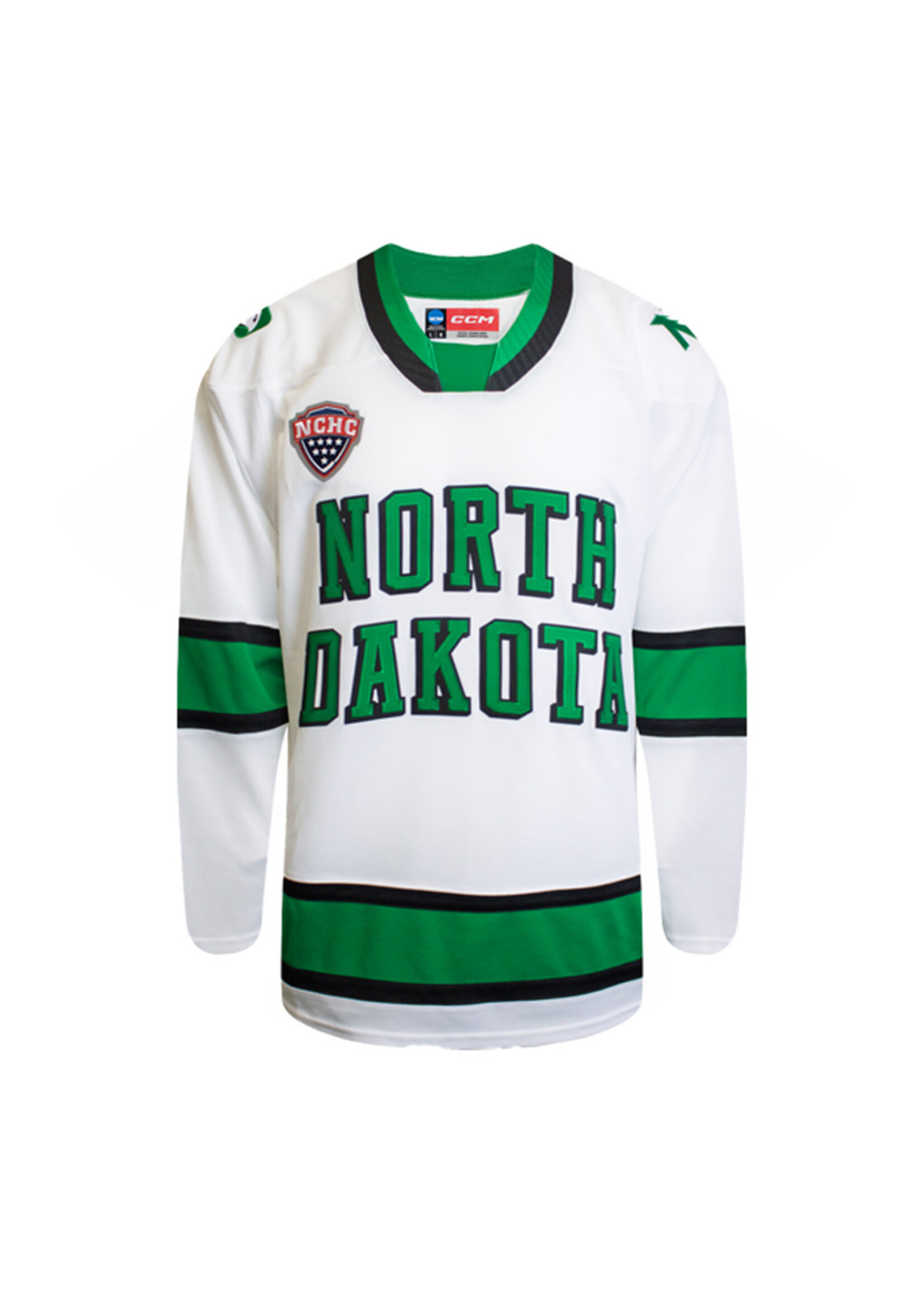 CCM Hockey CCM Authentic Home White North Dakota Hockey Jersey