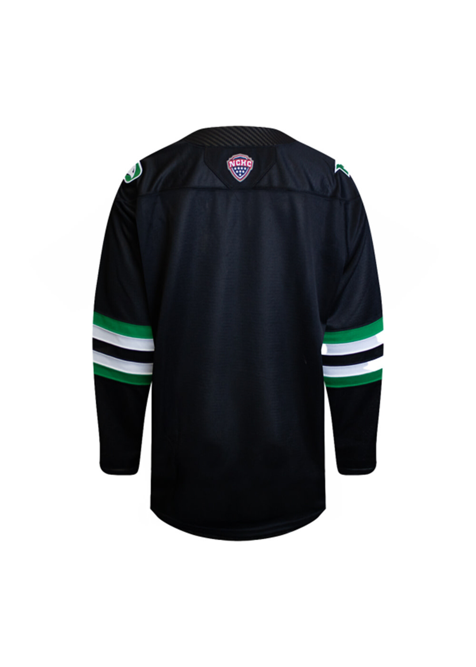 CCM Hockey CCM Replica Road Alt. Black NODAK Hockey Jersey